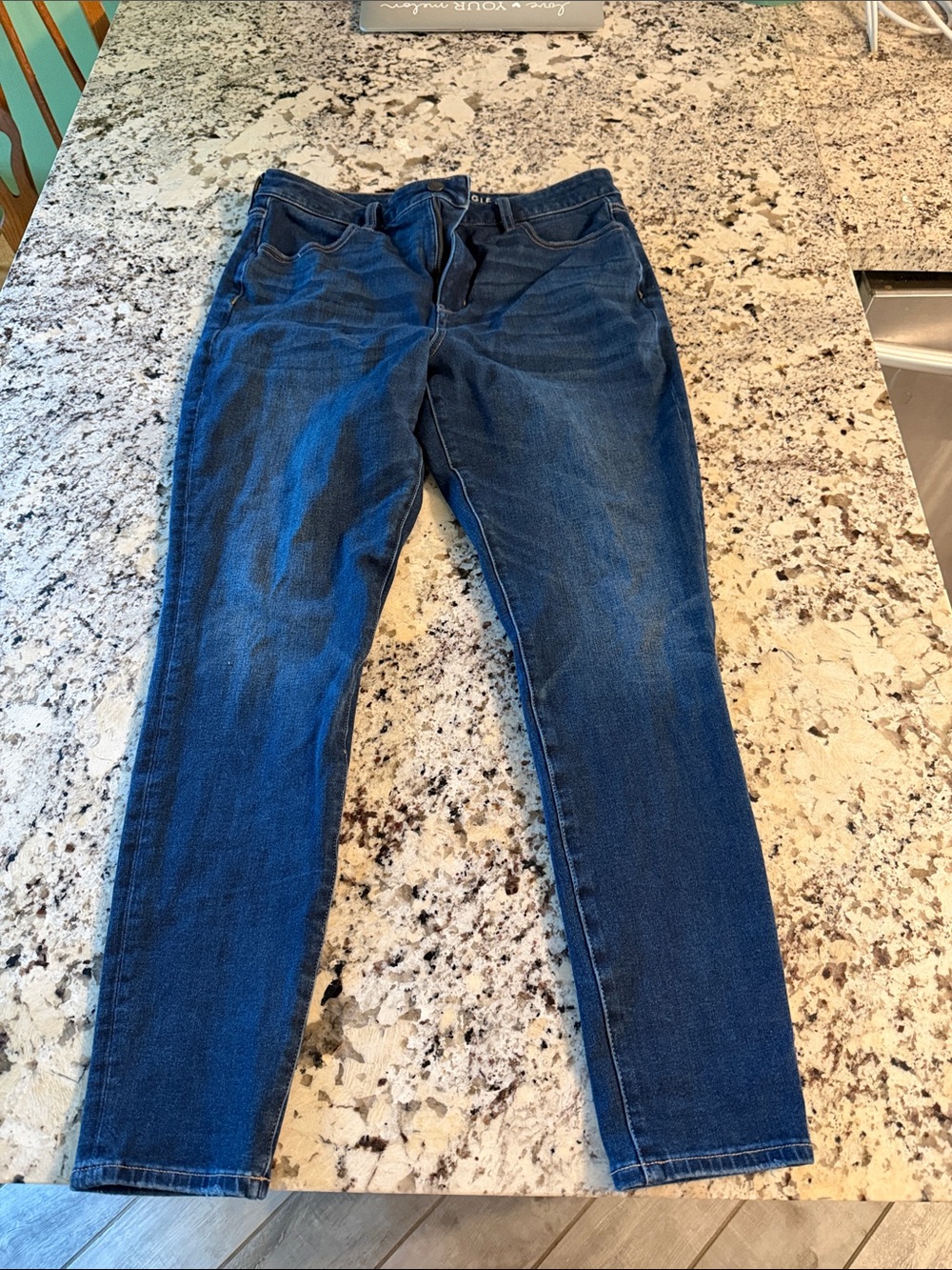 American Eagle Outfitters Women’s Dark Blue Skinny Jeans